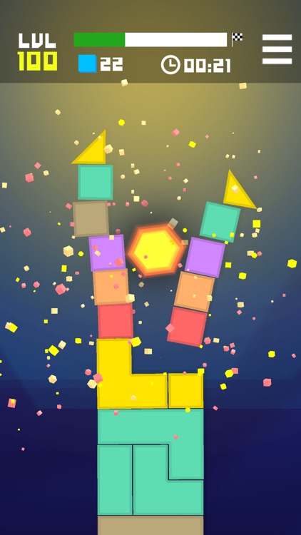 Hexagon Crush the Blocks screenshot-4
