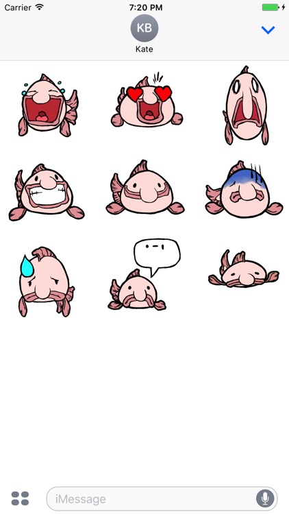 Blobfish Evolution Stickers screenshot-3