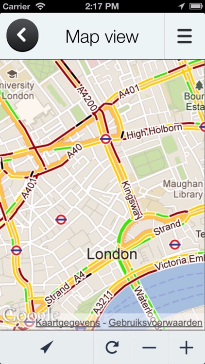 Road Information UK – Real Time Traffic Jams