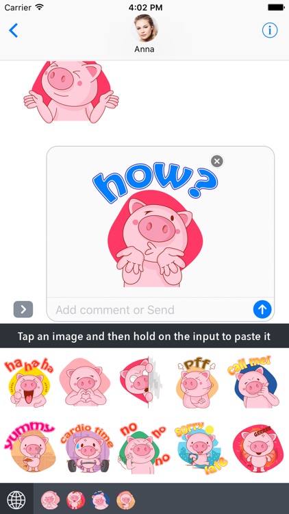 Tiny Rosa Pig Keyboard