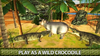 How to cancel & delete Angry Crocodile 3D Simulator - Wild Alligator from iphone & ipad 3