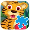 Tiger Animals Games Puzzle Jigsaw For Kids