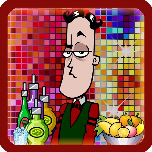 New Year Cocktails Bartender Icon