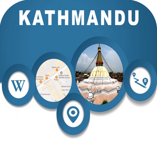 Kathmandu Nepal Offline City Maps Navigation icon
