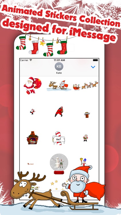Christmas Animations for iMessage screenshot-3