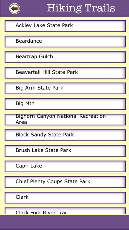 Montana Campgrounds & Hiking Trails,State Parks screenshot-3
