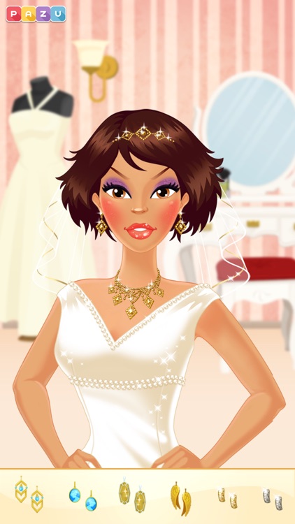 Makeup Girls- Wedding Dress Up Game for girls screenshot-3