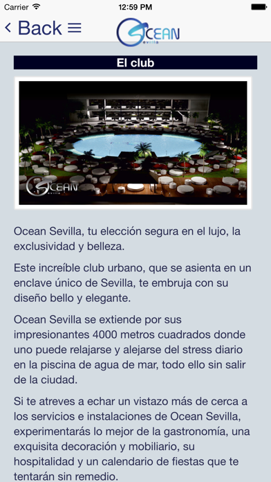 How to cancel & delete OCEAN/OCCO SEVILLA from iphone & ipad 1