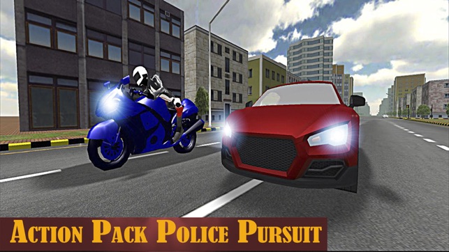 Motorbike Hot Pursuit :Extreme Police Chase(圖1)-速報App