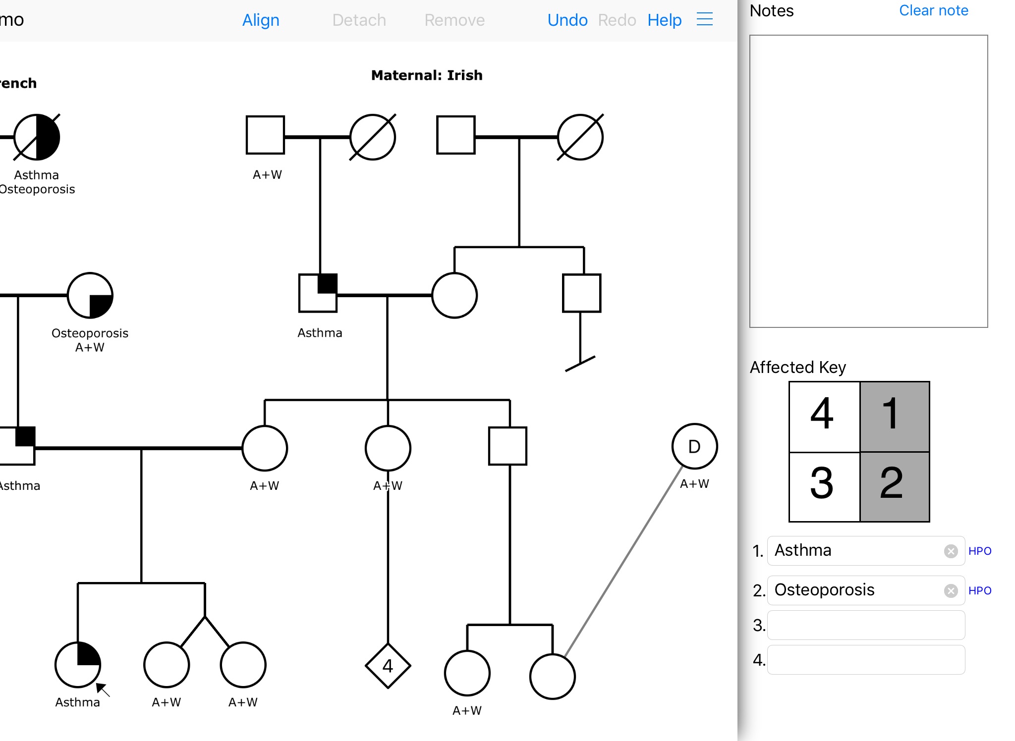 Proband - Pedigrees Made Simple screenshot 3