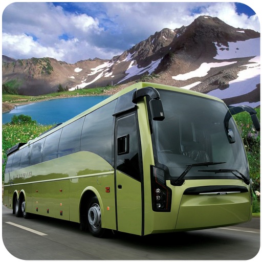 Offroad Tourist Bus : Ultimate Drive Game 3D - Pro icon