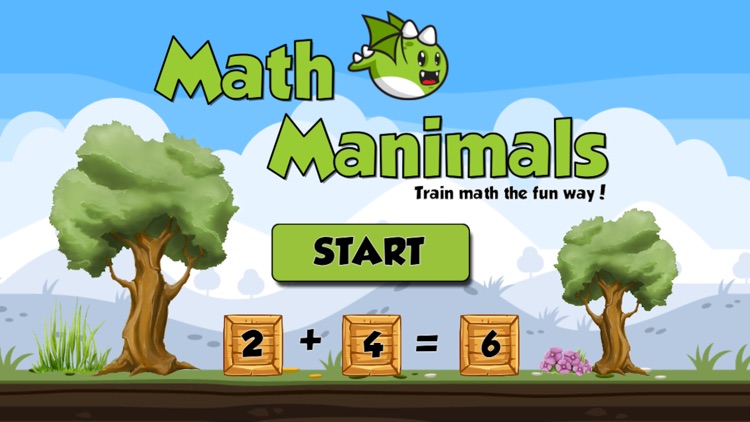 Math Manimals - Train math the fun way screenshot-0