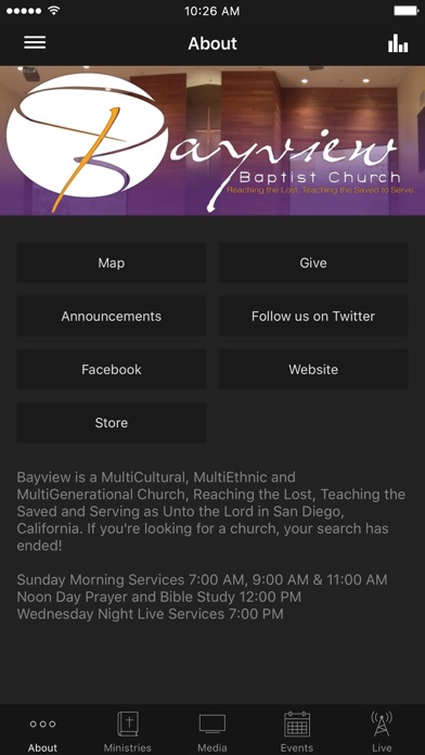 How to cancel & delete Bayview Church from iphone & ipad 1