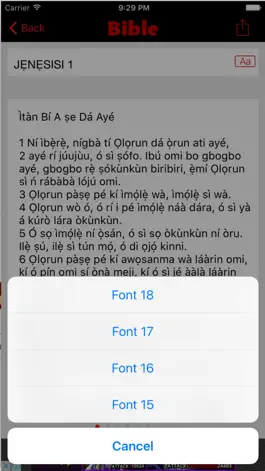 Game screenshot Yoruba Bible apk