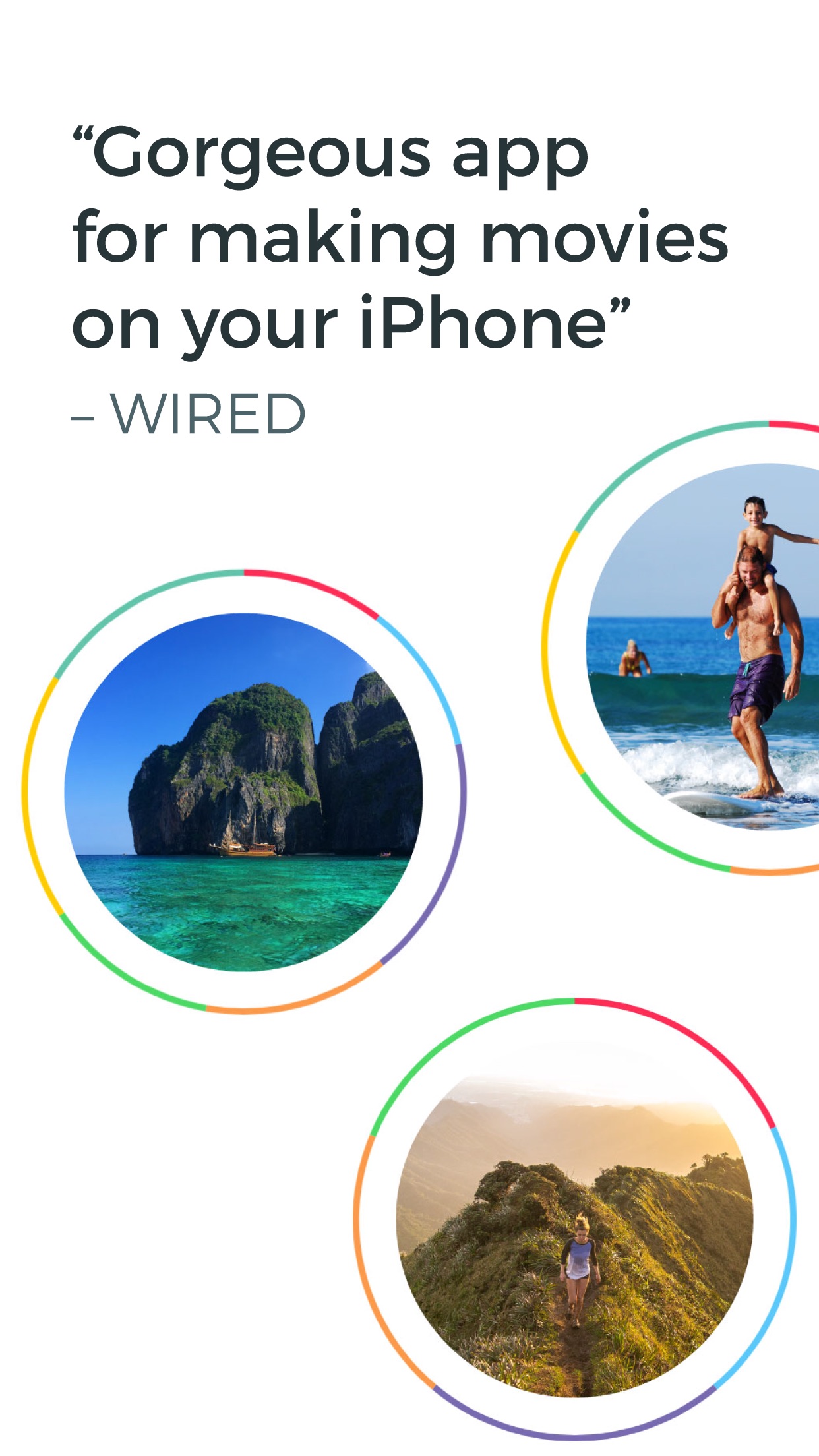Screenshot do app Spark Camera - Video Editor