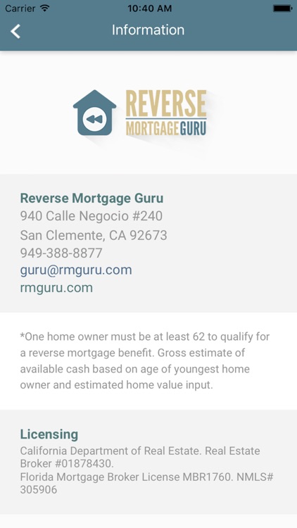Reverse Mortgage Guru
