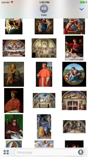 Raphael Paintings for iMessage(圖2)-速報App