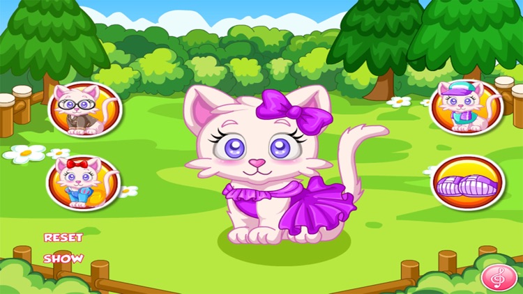 My little kitty cat pet dress up