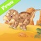 Amazing Dinosaur Memory Matching Game Kid Toddlers