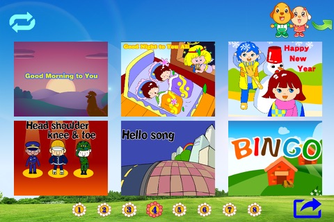 Animated kids songs A screenshot 4