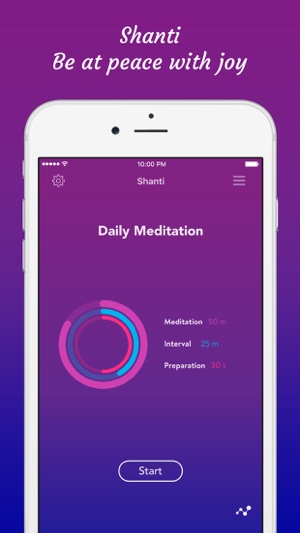 Shanti - Meditation Timer(圖1)-速報App