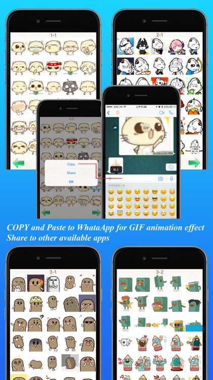 Gif Stickers for WhatsApp & Social Messenger