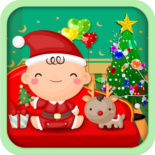 Christmas Doll House Decoration Icon