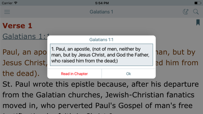 Luther's Bible Commentary on Galatians. KJV Verses screenshot 3