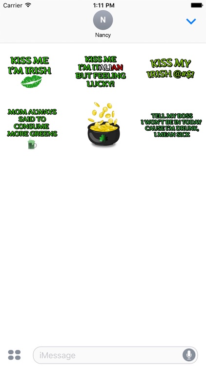 St. Patrick's Day Celebration Stickers
