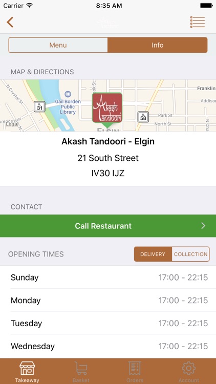 Akash Tandoori - Elgin