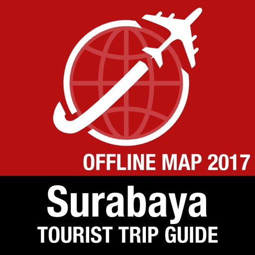 Surabaya Tourist Guide + Offline Map icon