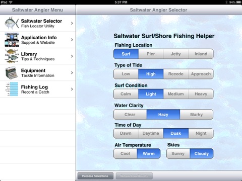 Saltwater Angler Pro screenshot 4