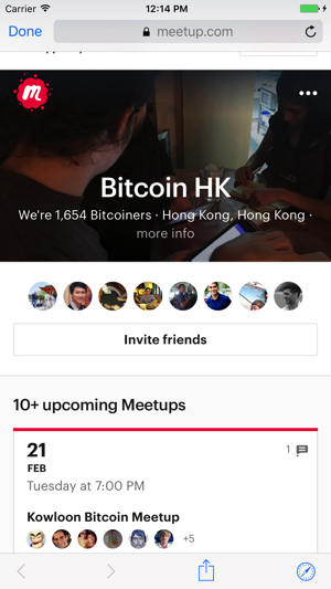 Bitcoin HK Meetup App(圖1)-速報App