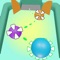 Drag to shoot the ball, you can change the color of dragged ball when you hit the colored balls and obstacles