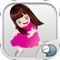 This is the official mobile iMessage Sticker & Keyboard app of WISH Character