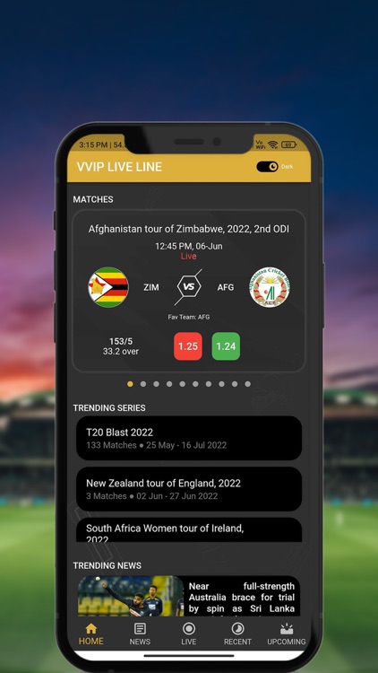 VVIP Live Line - Cricket Score