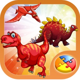 Dinosaur Jigsaw Puzzles for Kids, Toddlers & Boys