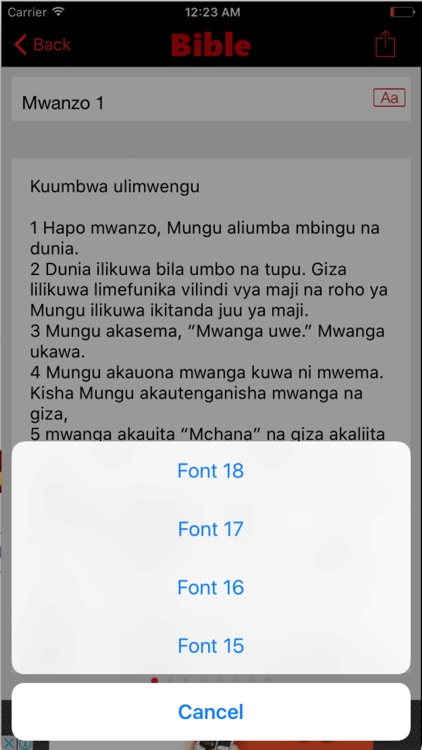 Biblia ya Kiswahili screenshot-3