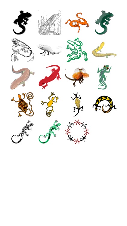 Lizards One Sticker Pack