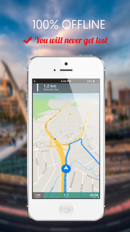 Jerusalem, Israel : Offline GPS Navigation