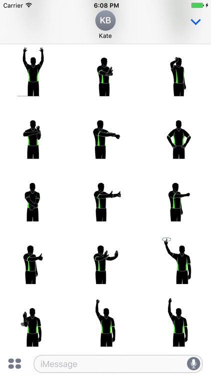 Basketball Referee Signals by Nicholas Allio