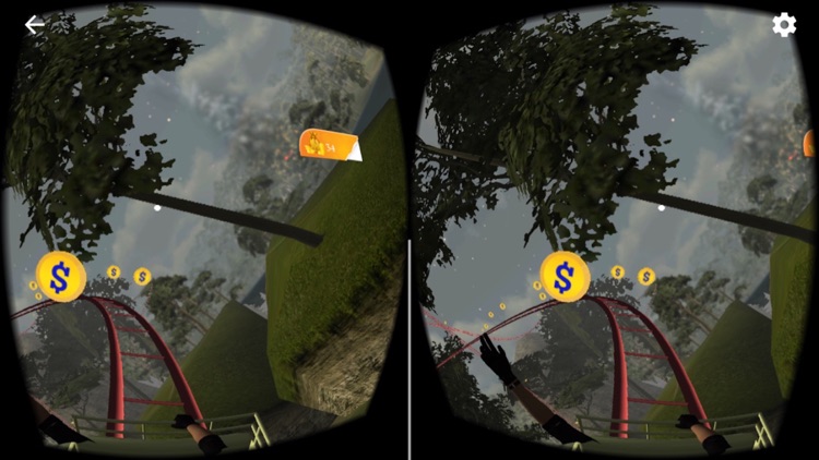 VR Roller Coster Rush Cardboar