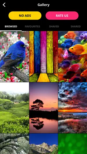 Captura de Pantalla 5 Wallpapers & Themes | Top Chart of 3D Backgrounds iphone