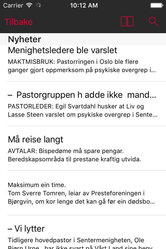 Vårt Land e-avis screenshot 3