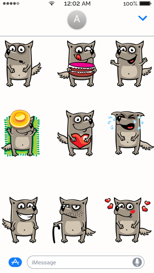 Wolf Emoji Stickers(圖2)-速報App