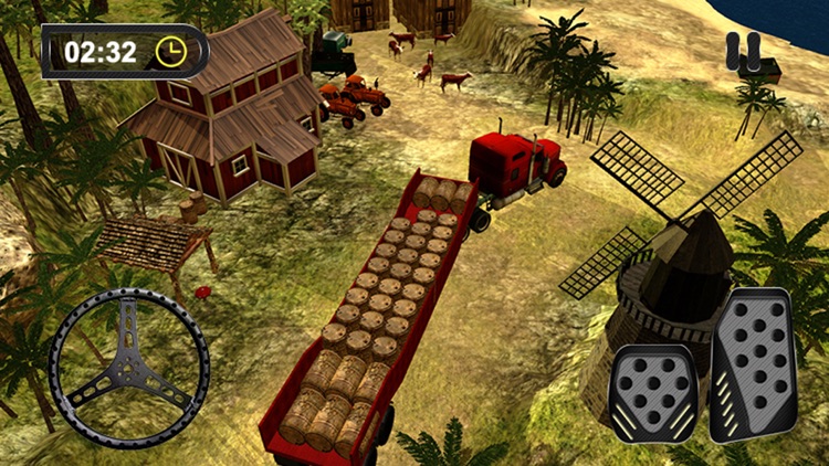 3D Farm Truck Hay Extreme - Farming Game