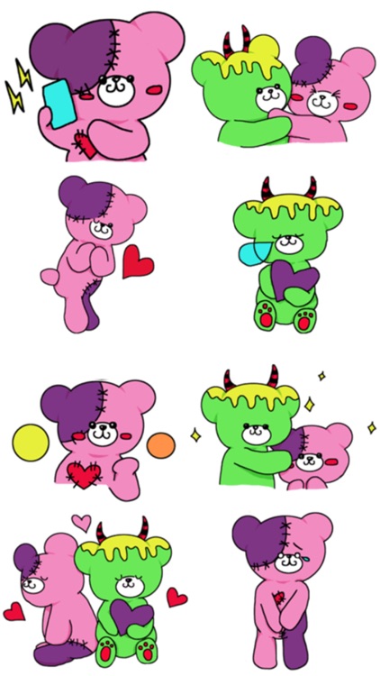 Teddy Friends Stickers!