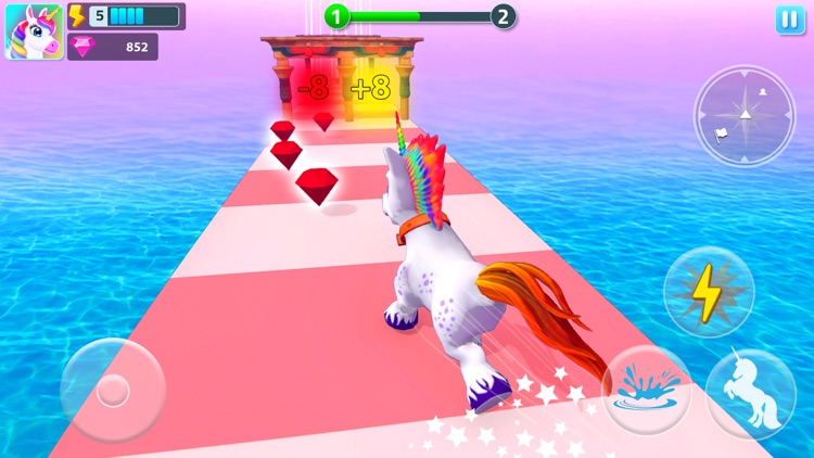 Baby Unicorn: Simulator Games screenshot-5