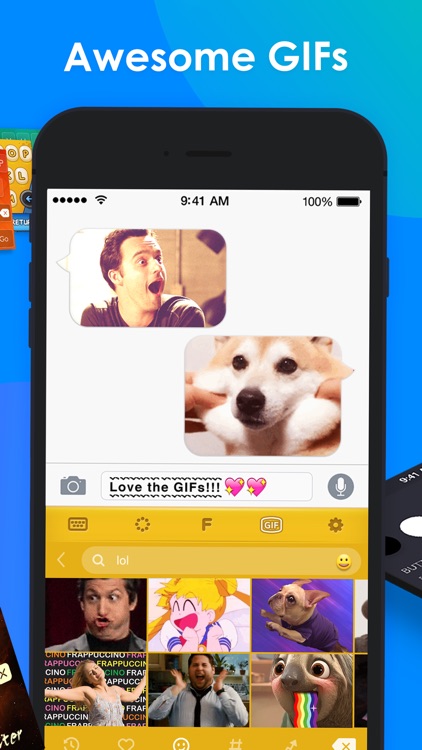 RainbowKey - Color keyboard themes, fonts & GIF