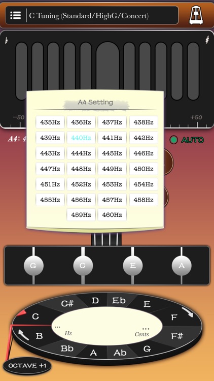 Ukulele tuner and metronome - best uke toolkit